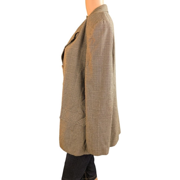 Vintage Houndstooth Blazer - Picture 3 of 10